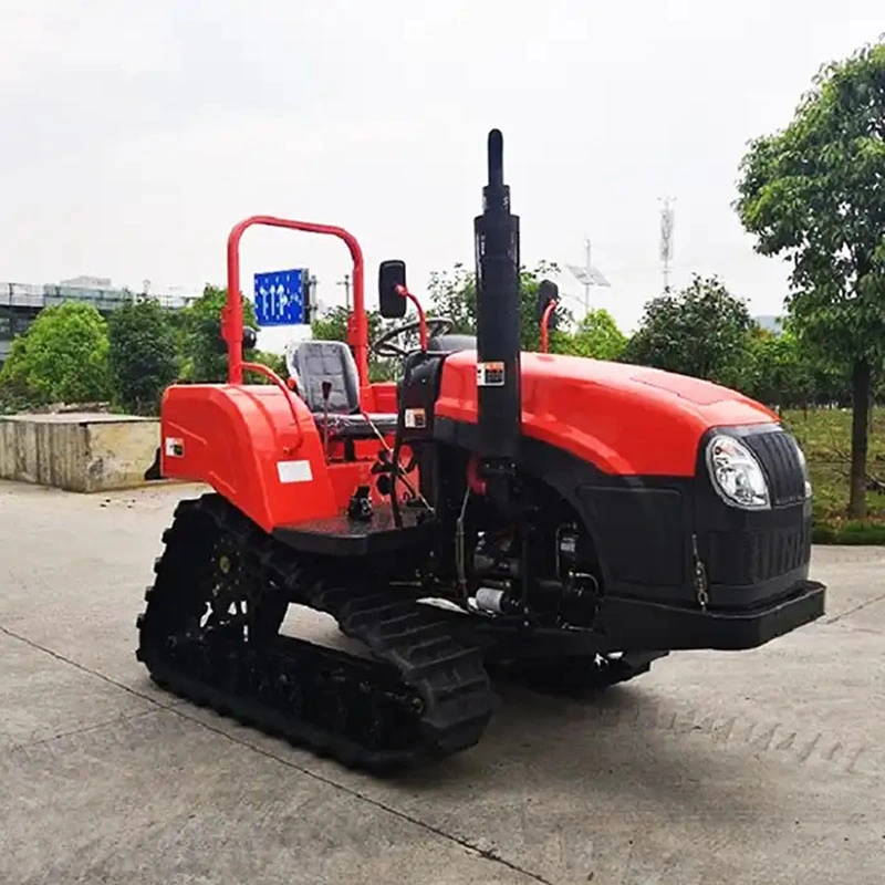 Novo tractor de descarga automática do tipo tractor de rastos com CE