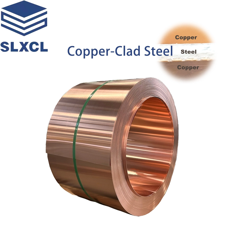 New Material Red Copper-Clad Steel Reel Coil Clad Overlayer Material