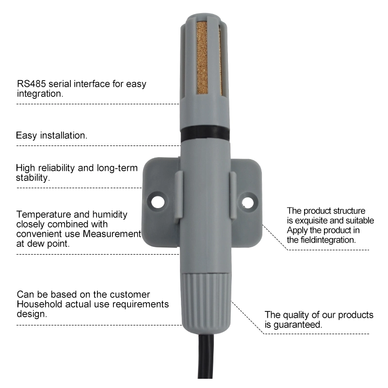 Sonda do sensor de humidade e temperatura para estufas