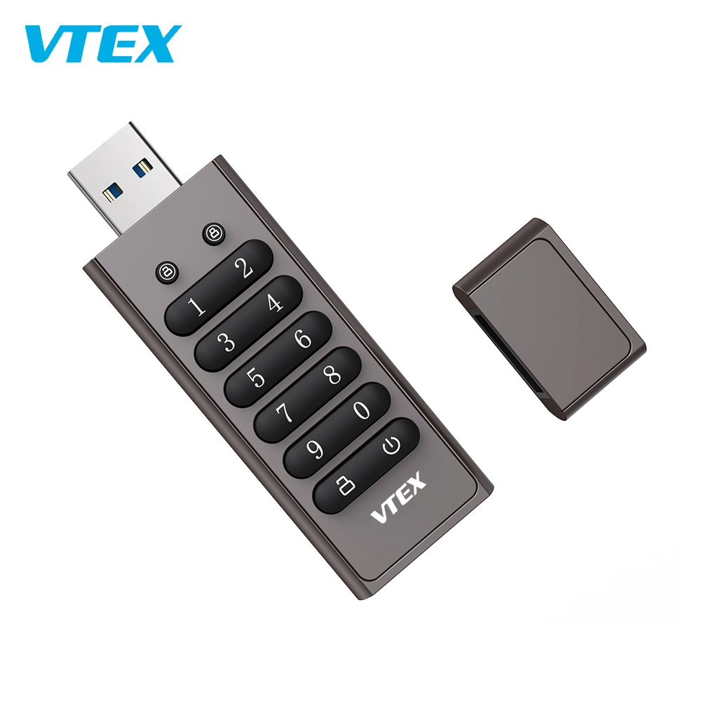 Promotional Grade Pen Drive Keypad Encryption Flash Drive Memory