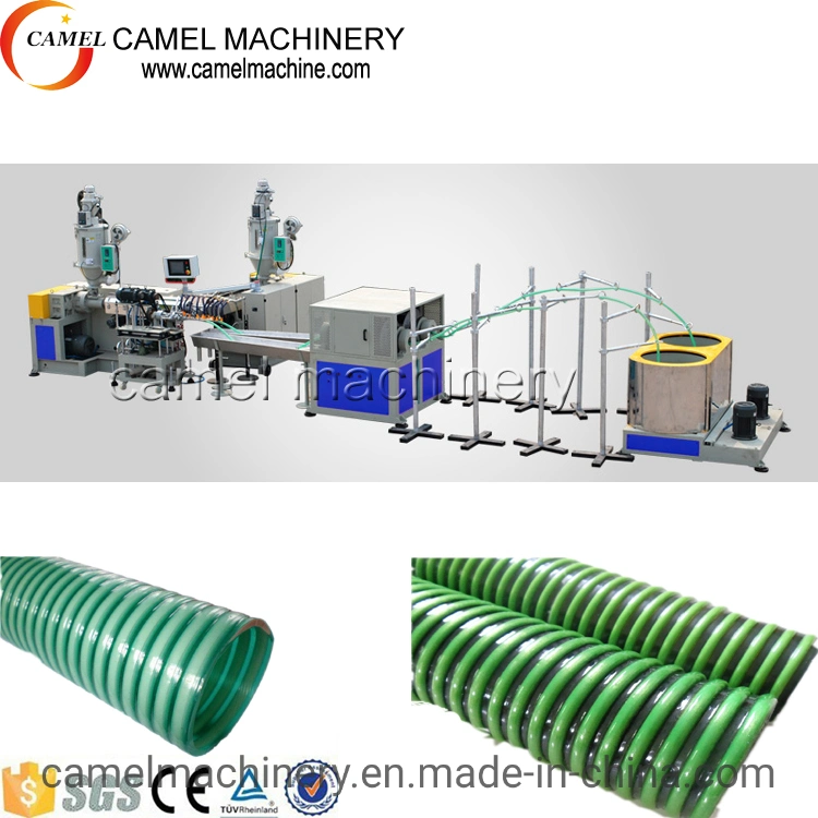 Plastic PVC Spiral Pipe Making Machinery Factory Price PVC Hose Production Line