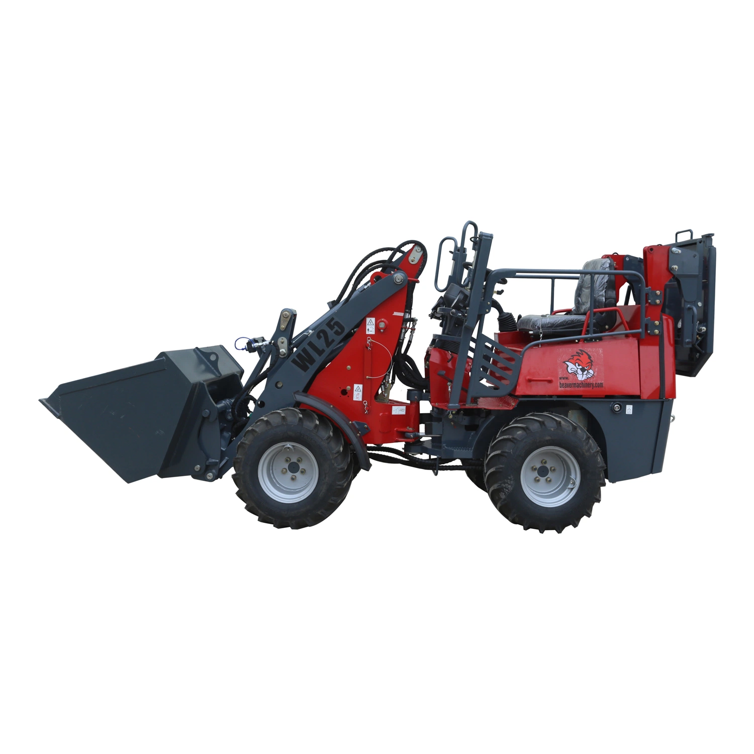 مجرفة تحميل أمامية صغيرة 25HP Wheel Loader Price Radlader