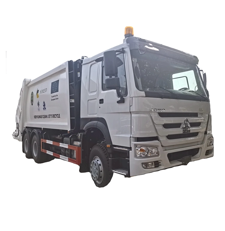 Sinotruk Load Compressor Garbage Compactor Waste Disposal Collection Truck Trash Removable Bin Gar