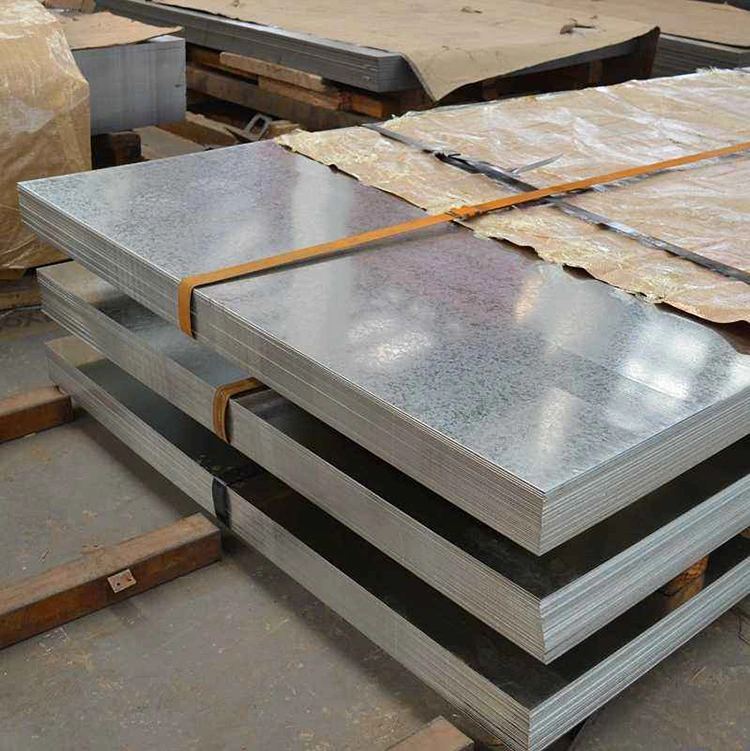 Q195/Q235/Q345/Q390 Zero/Regular/Spangle Gi Metal Coated Galvanized Steel Sheet/Plate