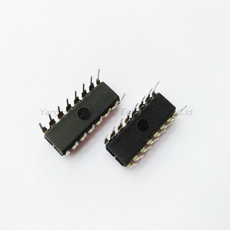 IC CD4511be CMOS Bcd-to-7-Segment Latch Decoder Drivers, DIP-16, Electronic Components, Integrated Circuit, IC Chip