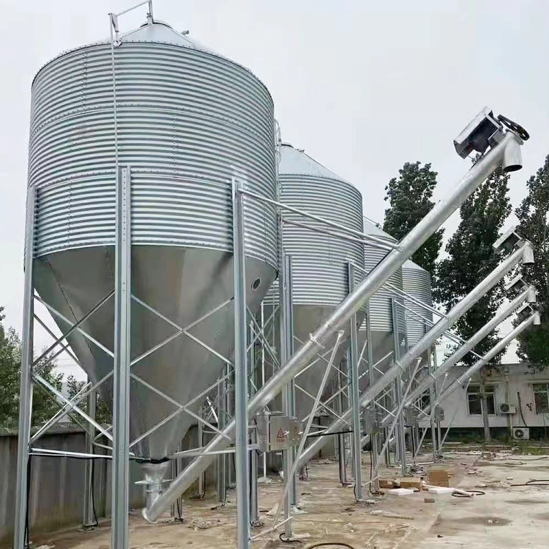 Automatic Chicken Duck Poultry Farm Equipment with Feeding Line/Tower/Nipple/Pan/Brood/Lighting System