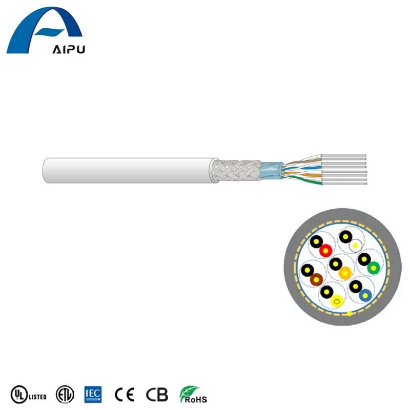 Eia RS 232 Armoured Tinned Copper Wire RS 422 Spe Insulation Electric Wire Cable