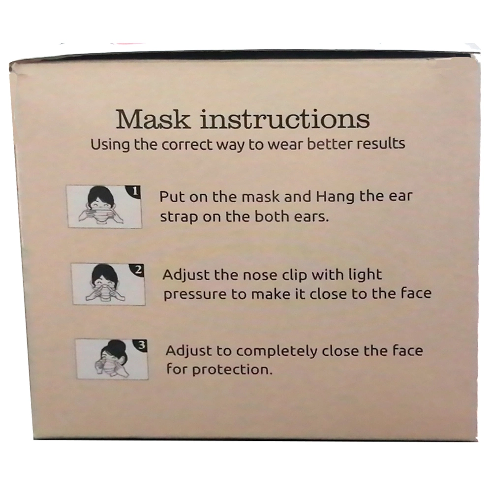 High quality In Stock Fast Shipping  Disposable Non-Woven  Face Mask for individuals (Face Mask)