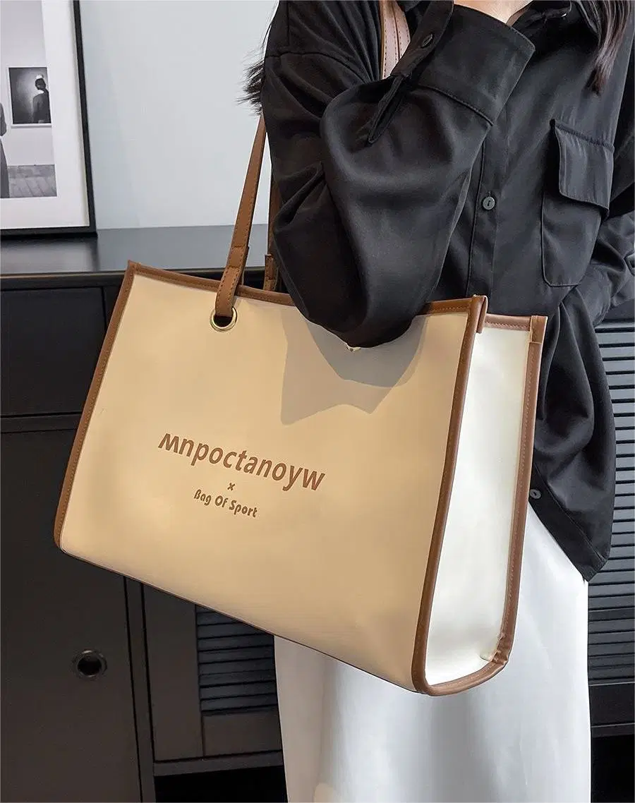 Большая емкость Canvas плечо брелоки сумки для женщин роскошный Designer 2023 повседневные поездки торгового работу новой моды PU сумки