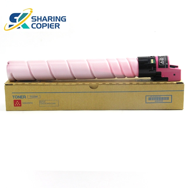 Compatible Konica Tn328 C250I C300I C360I Color Minolta Toner Cartridge