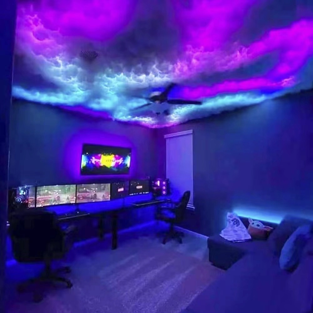 Decoration Wall Ceiling RGB Night Light Smart DIY LED Thunder Cloud Lamp