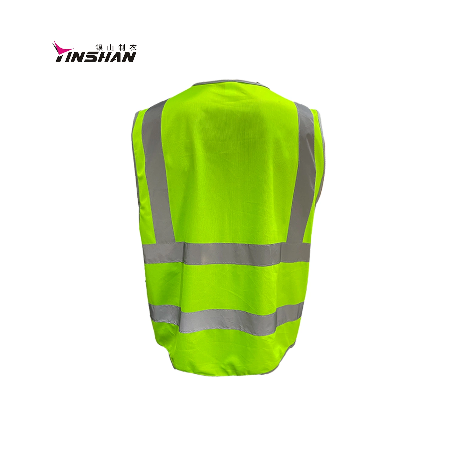 Gilet de sécurité haute visibilité avec logo personnalisé pour ouvrier de construction Gilet de sécurité pour la route