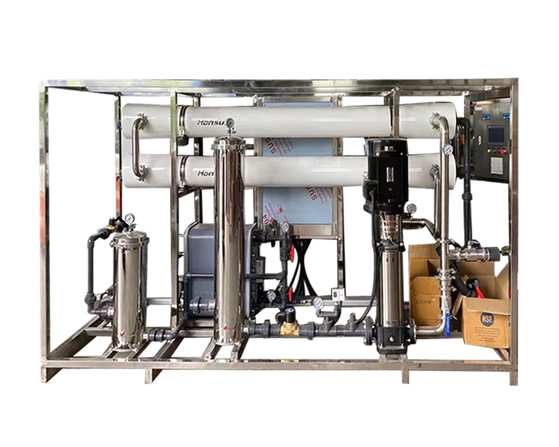 1-100 T/H Sistema de Tratamento de Água Industrial RO Purificador de Água por Osmose Reversa