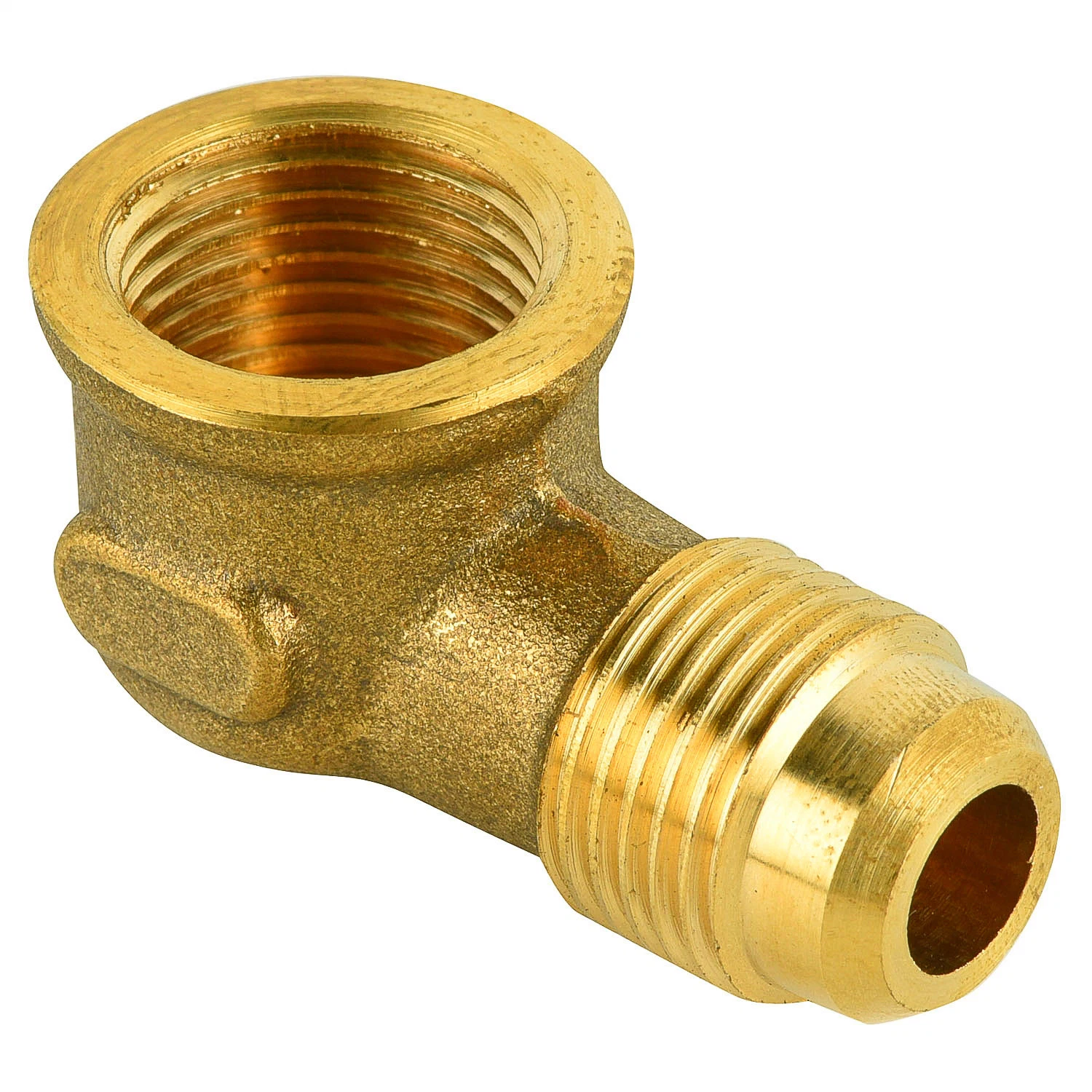 Brass Gas Pipe Compression Pipe Fittings Union Tee 45&deg; Flare All Ends