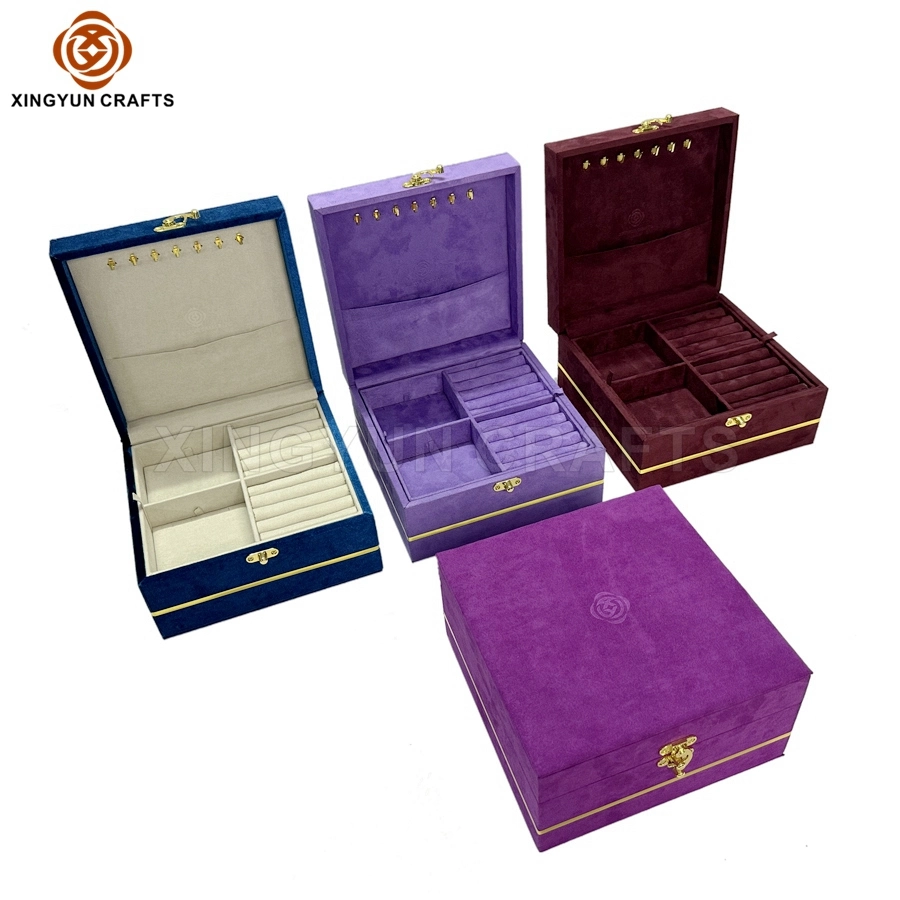 Fashionable Wholesale Jewelry Display Packaging Box Customized Wooden Box