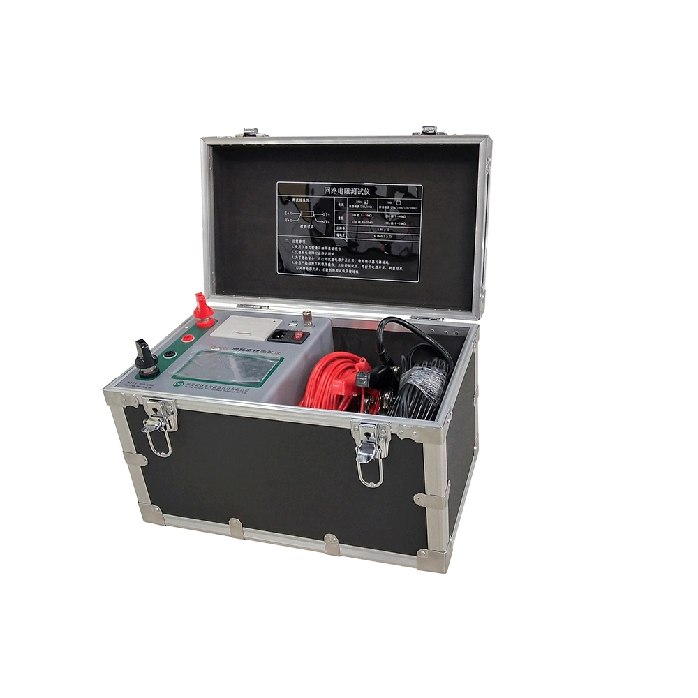 Smooth DC Output Circuit Breaker Testing Contact Resistance Tester