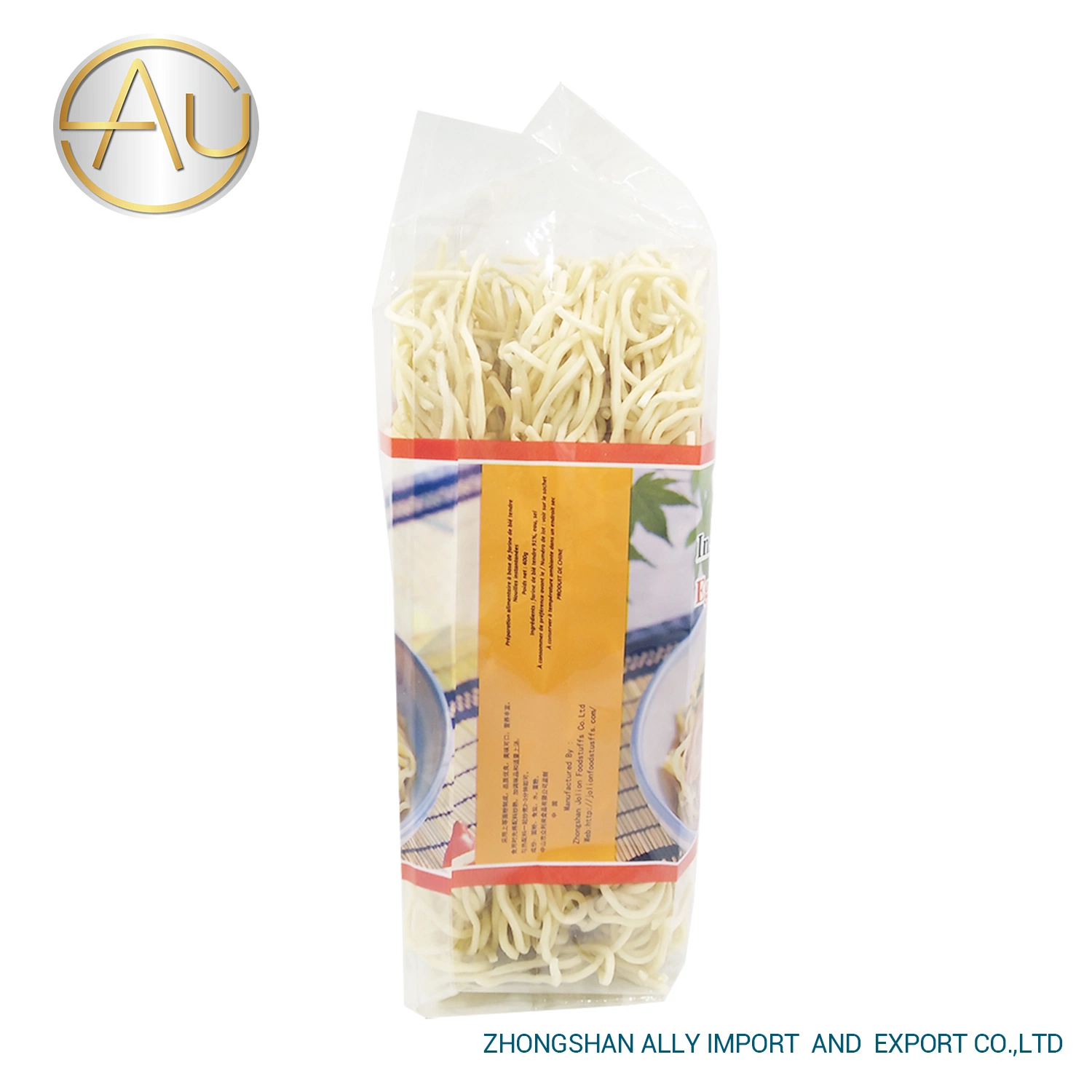 Chinese Manufacturer Wholesale Bulk Instant Food 350g Quick Cooking Egg Noodles