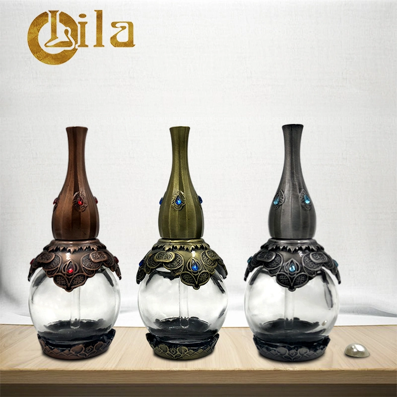 Glassware Packaging Empty Antique Art Perfume Bottles Essential Refined Oil Glass Bottle