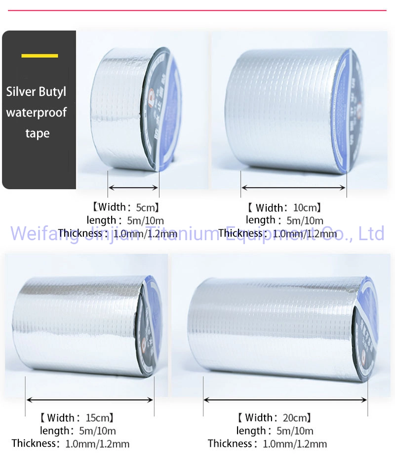 High quality/High cost performance  Self Adhesive Waterproof Sealing Butyl Tape