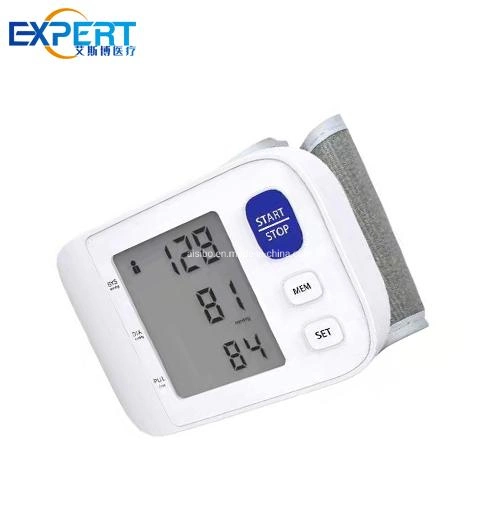 LCD Customizable Sphygmomanometer Price Digital Automatic Bp Machine Wrist Blood Pressure Monitor