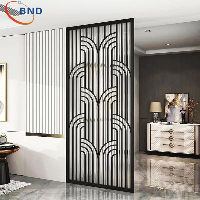 Eco-Friendly Art Wall Screen Panel Custom Abstract Decorative Partitions for Hotel Living Room Furniture Security Fencing