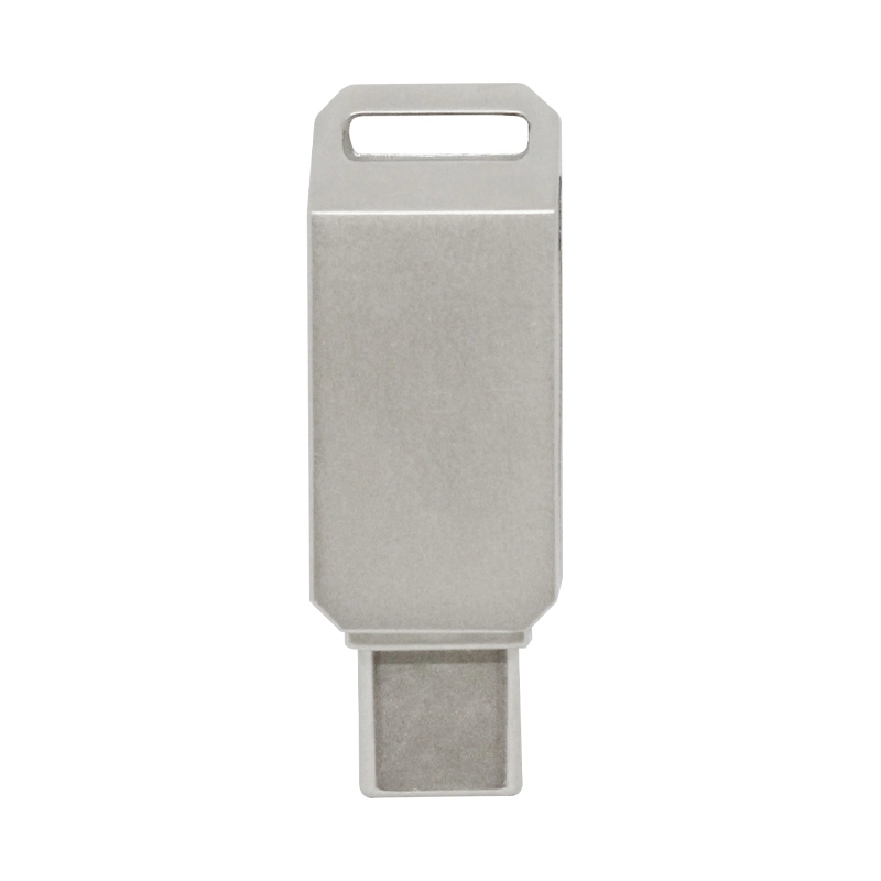 محرك أقراص محمول Swivel Metal USB سعة 32 جيجا بايت سعة 64 جيجا بايت من النوع C محرك أقراص USB 3.0