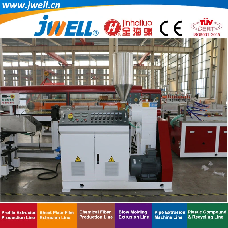 Jwell- TPU Plastic Sealing Strip Profile Recycling Making Extrusion Machine with Factory Price