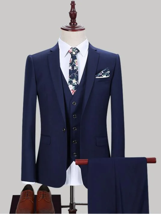 Factory Direct Sale Various Goods in Stock High-Quality Fabric Formal Suit for Office Wedding & Party Wear