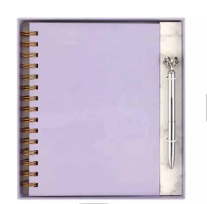 Artigos de papelaria Conjunto de oferta grossista de planejador do diário de negócios conjunto Notebook Couro PU
