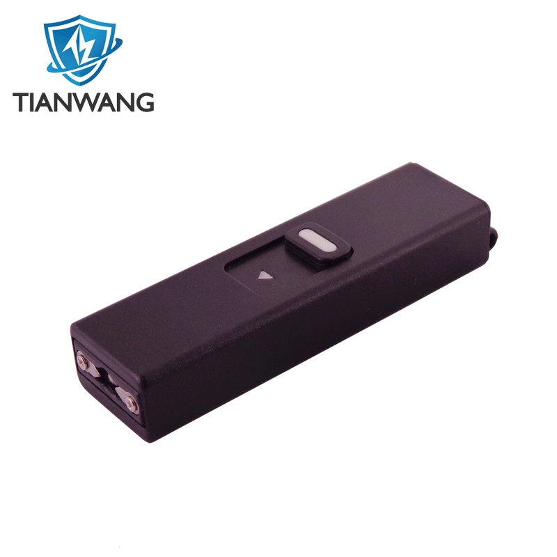 Electric Shock Mini Stun Gun Flashlight Self Defense Device