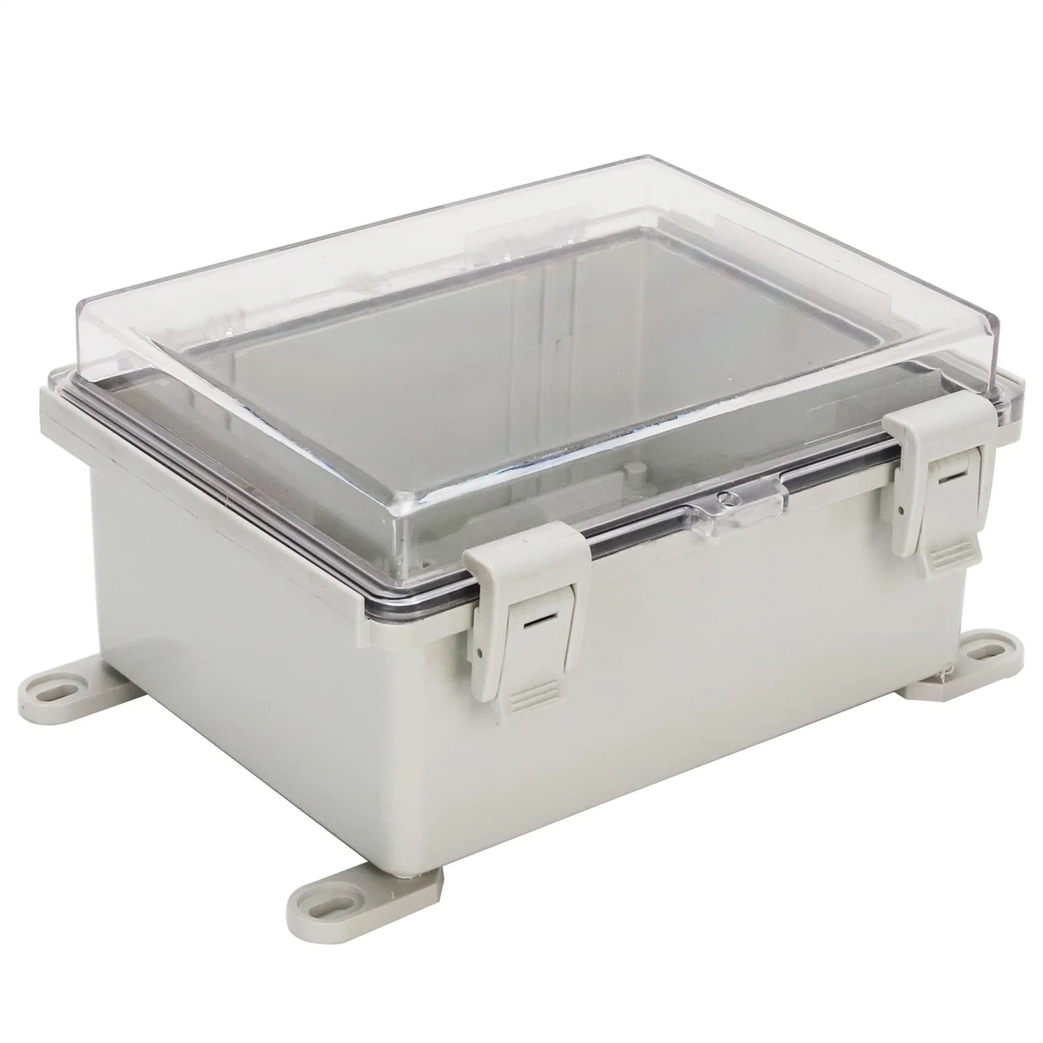 Clear Plastic Cover 220*170*110mm Outdoor Waterproof Sealed Box Protective Housing for Electrical Installation 8.7*6.7*4.3inch