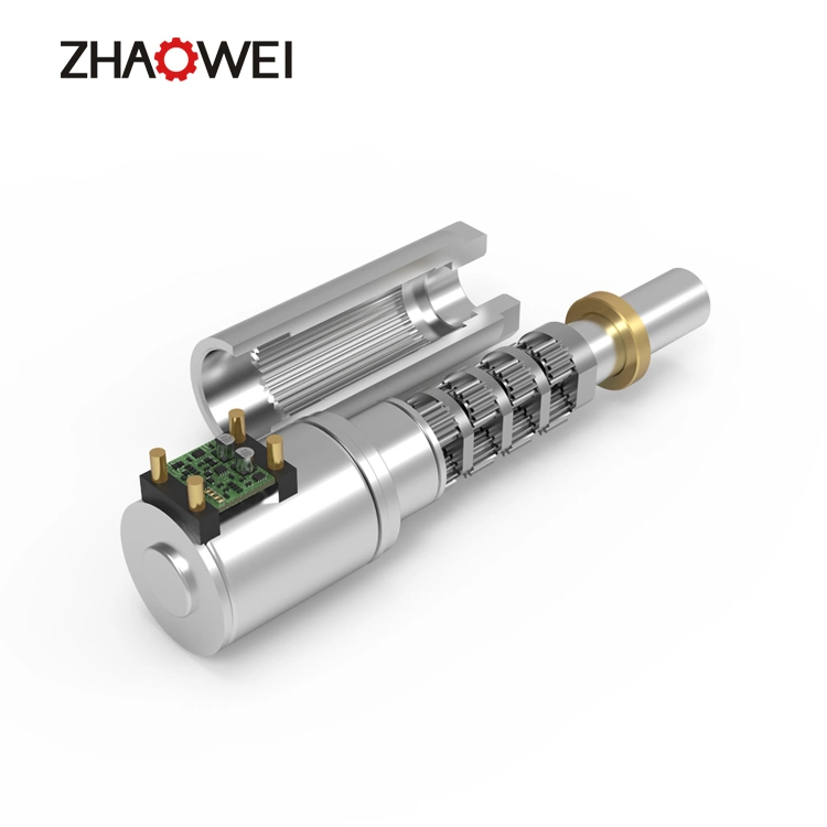 Zhaowei 4mm Motor Planetary Gear Metal Gear Motor 1200rpm Small Metal Stepper Planetary Gear Motor