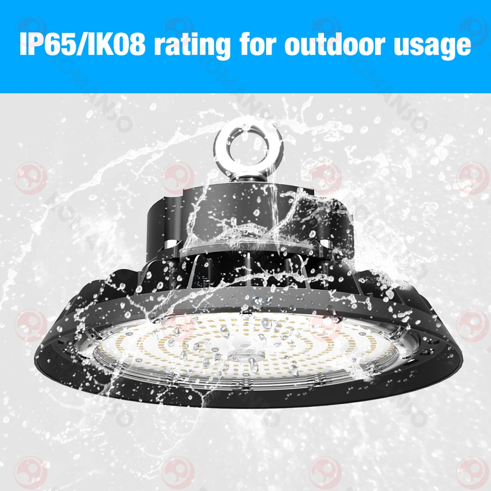 LED UFO Kammer Aluminium Reflektor IP65 6000K 200W LED hoch Bay Light