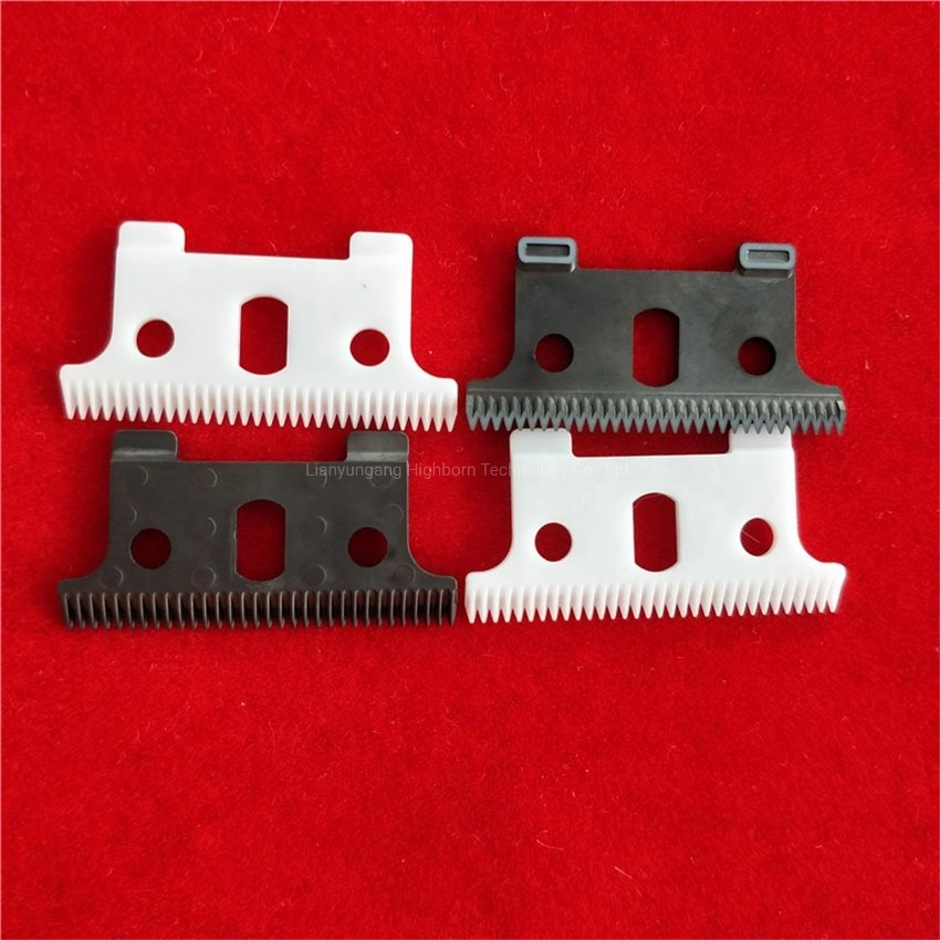 High Hardness and High Density 18 Teeth Zirconia Ceramic Pet Hair Trimmer Blade with Good Quality