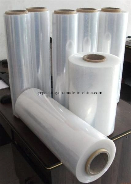 Hot Selling Transparent 18micron Plastic Packing Materials Stretch Film Wrapping