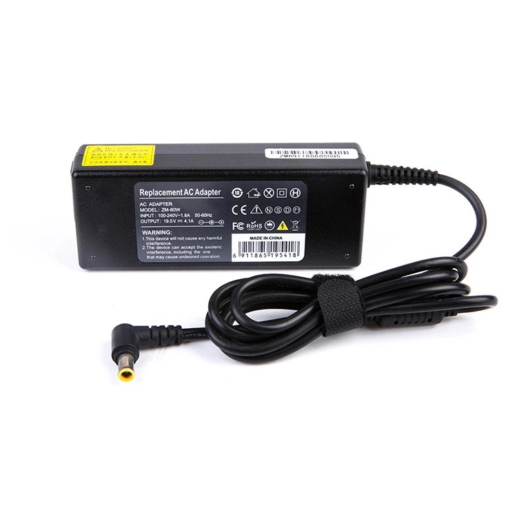 80W Power Adapter for Sony Charger 19.5V 4.1A 6.5*4.4mm