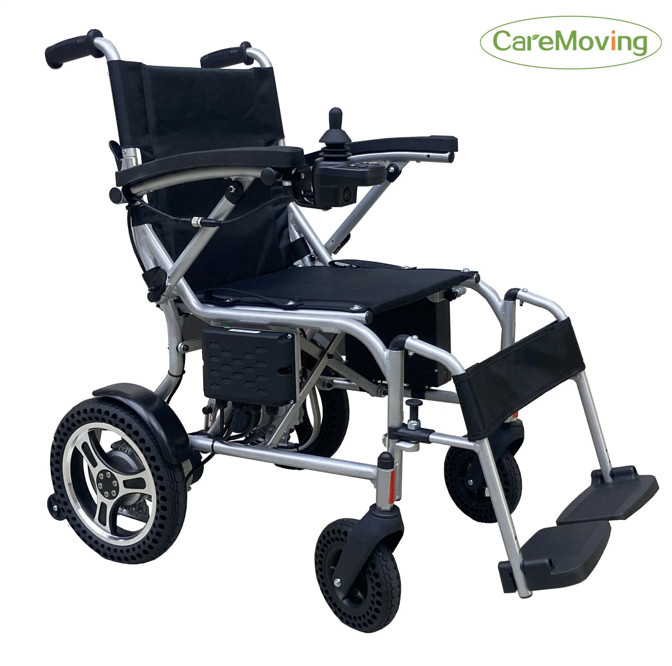 Brushless Motor Disabled Electric Wheel Chair Foldable Ultra Light Travel Power Wheelchair for Elderly