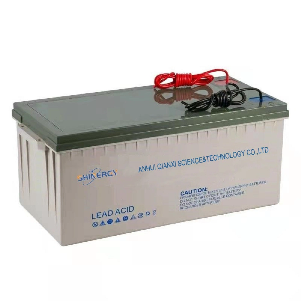 off-Grid Solar Battery 12V/24V/48V 100ah Lead Acid Gel Rechargeable Solar Storage Battery Solar Energy Solar Power Solar System