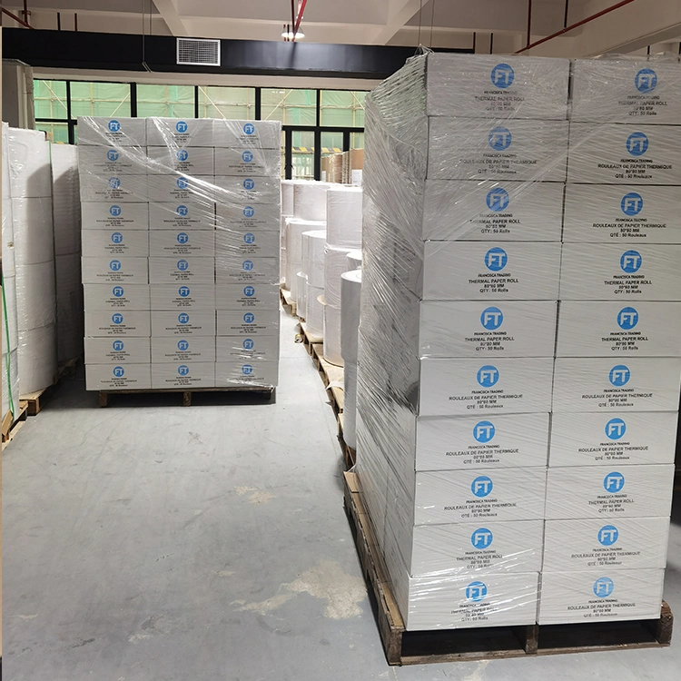 Factory Directly Cheap 80mm 58mm 60mm Width POS Thermal label Paper Rolls Jumbo Roll with Long Time Image Printing