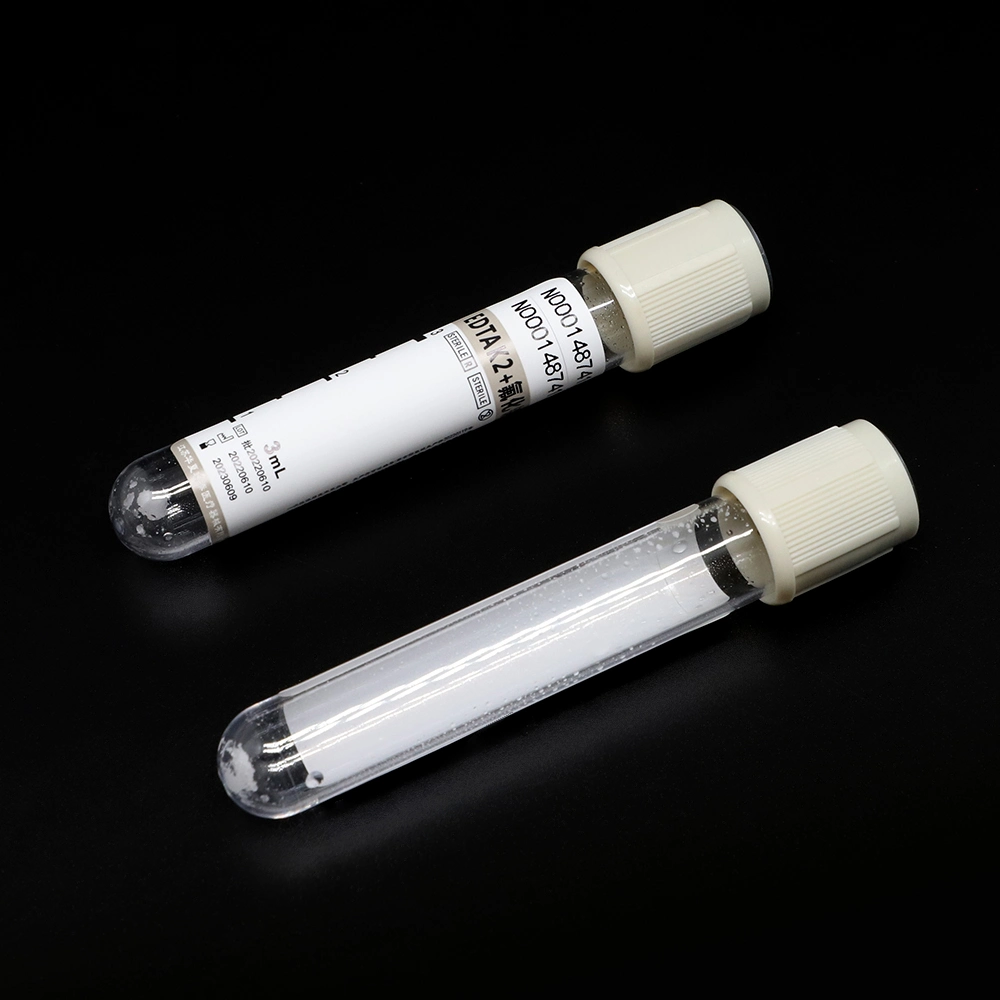 Pet Laboratory 1-10ml Plastic Sterile Vacuum Blood Collection Tube Without Additive ODM