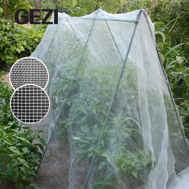 Мешок для парникового эффекта против полипропилена Ultra Fine Fruit Insect Net Bag 1.5m X 5 м Сельскохозяйственная Сады туннельная сетка 50 Mesh