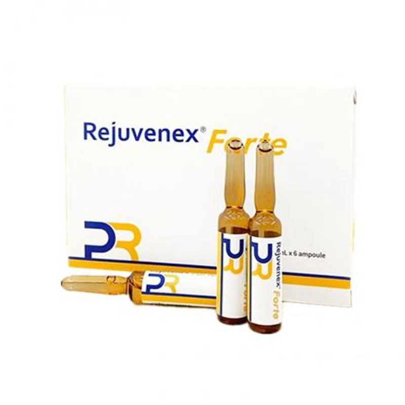 2023 Rejuvenex Forte 2.5ml*6 Skin Rejuvenation Hyaluronic Acid Dermal Filler Rejuran Pdrn