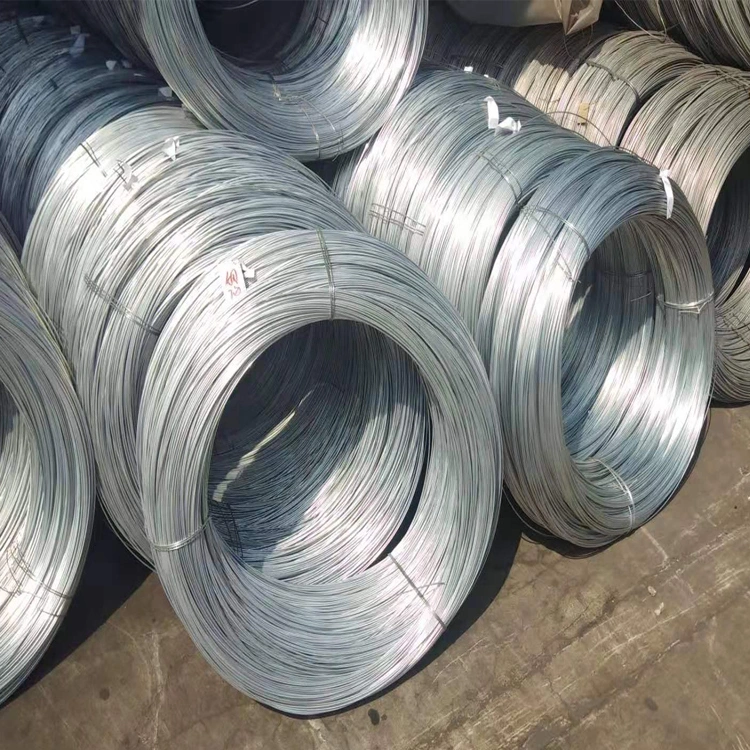 High quality/High cost performance  Galvanized Gi Iron Steel Wire 6mm Galvanized Steel Wire Galvanized Steel Wire Welding for Power Cable