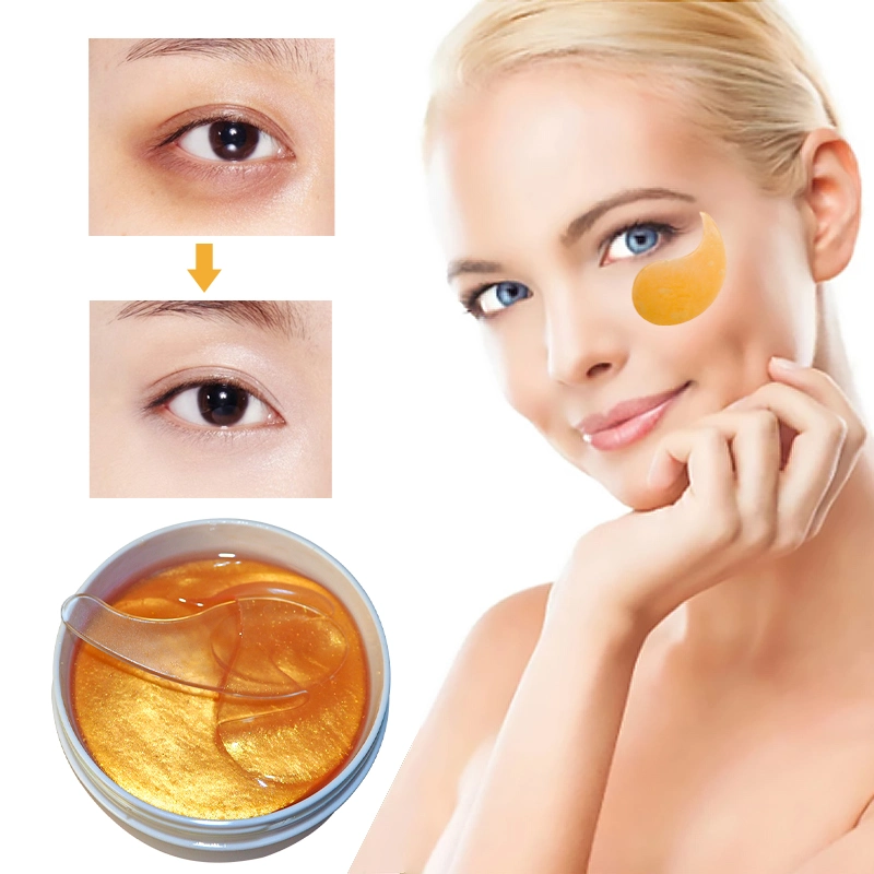 Beauty Cosmetics Skin Care Removing Dark Eye Circles Anti Wrinkles Orange Eye Mask