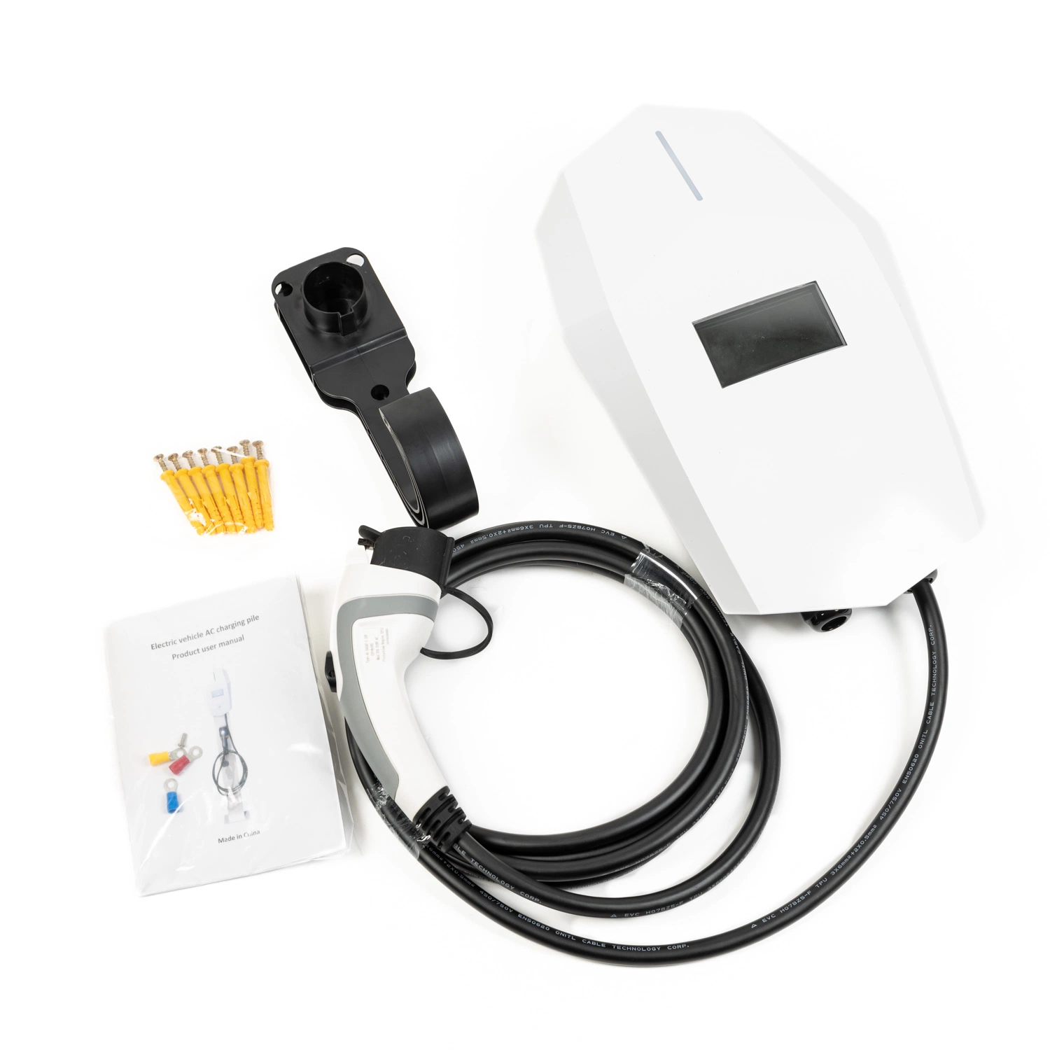 New Electric Technology 380V 22kw Electric Vehicle Charging Station EV Charger with 4G Function