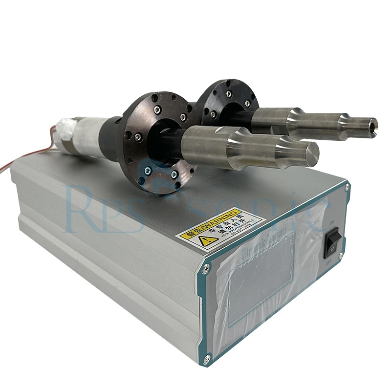 Pistola de soldadura ultrasónica portátil con generador