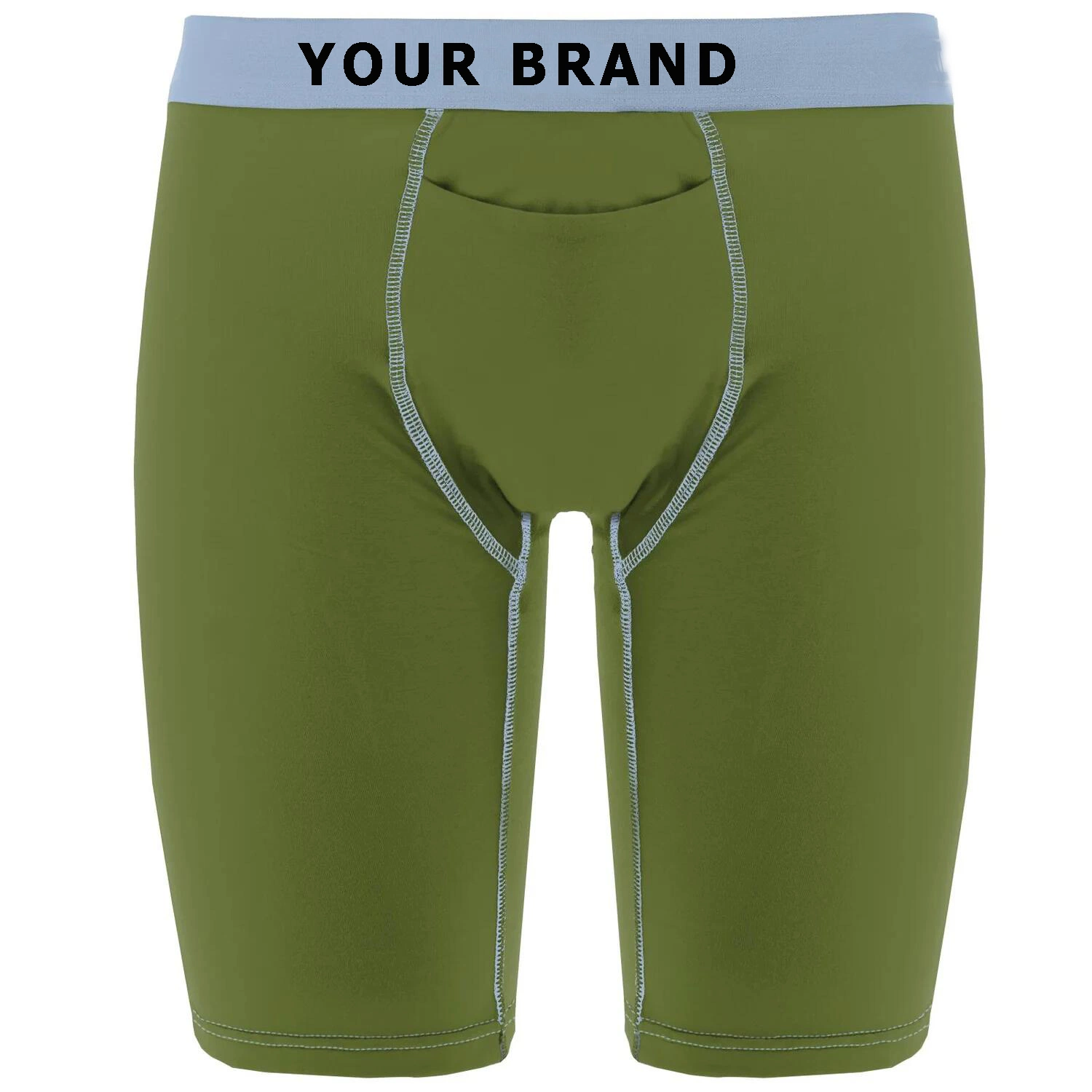 OEM Custom Made Private Label Men&prime; S Performance Long Boxer Brief Underwear