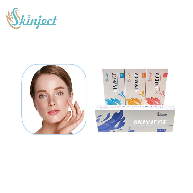 Skinject 2ml Hyaluronic Acid Injection Dermal Filler Gel for Personal Care