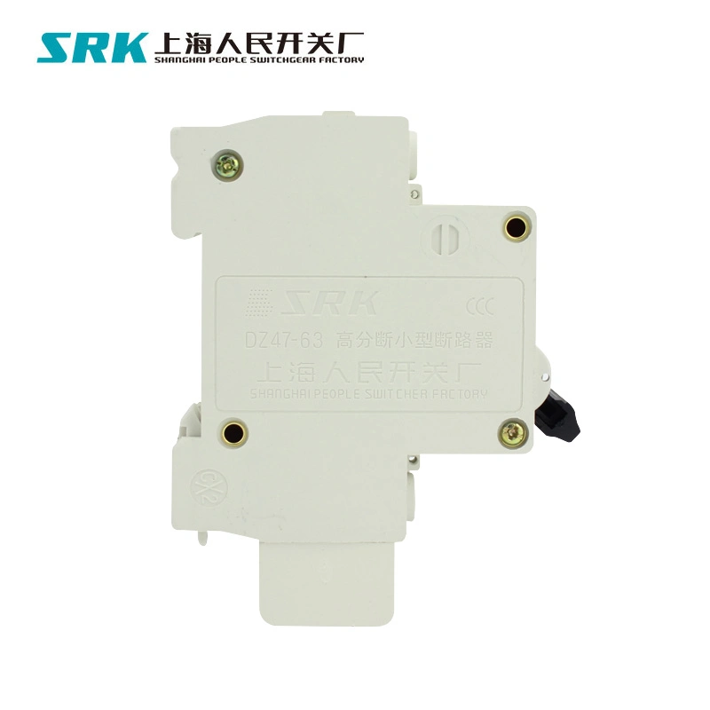 Dz47le-63 4p 40A Small Earth Leakage Circuit Breaker Household Leakage Protector RCBO