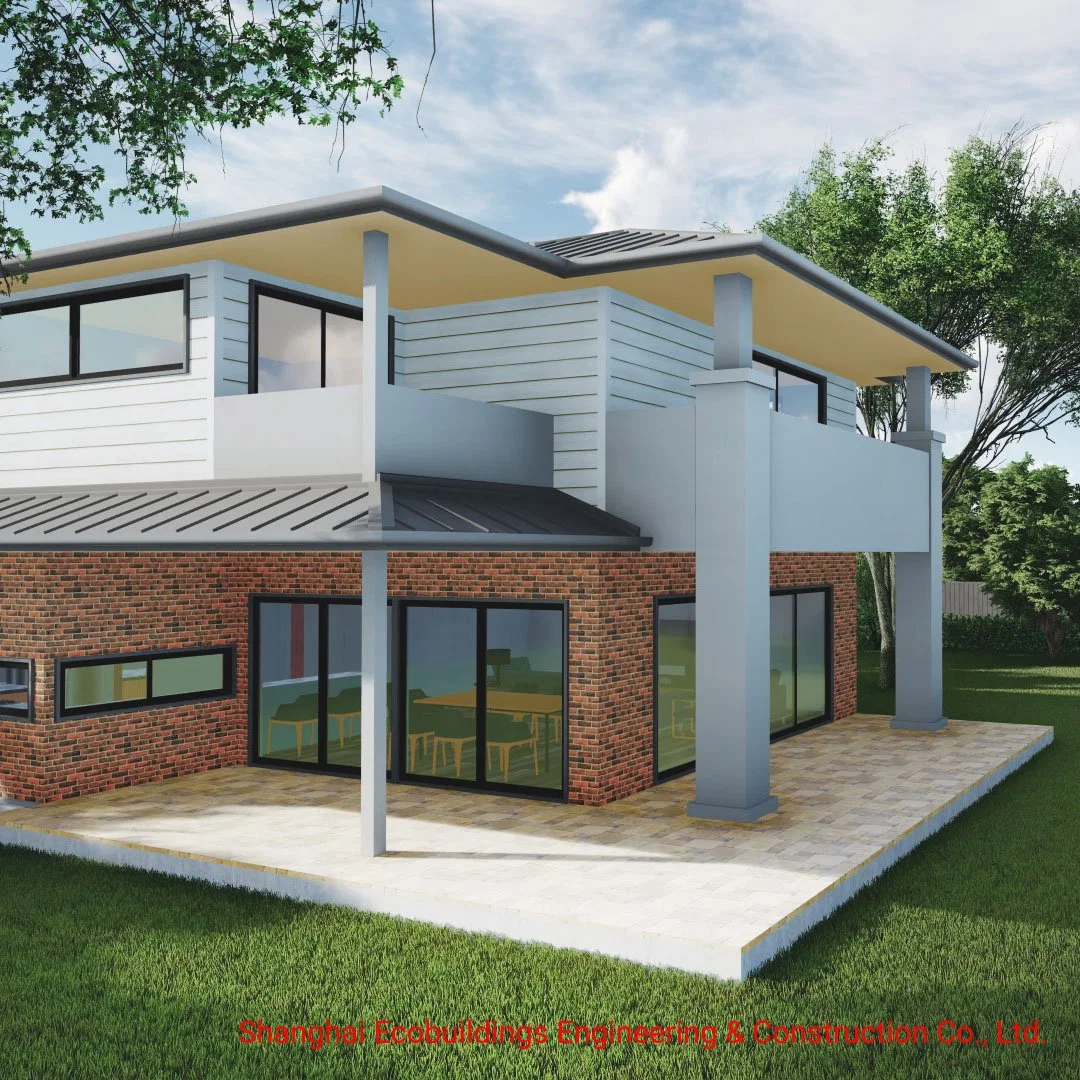 Sydney Portal Frame Clean Colorbond Steel Prefabricated House